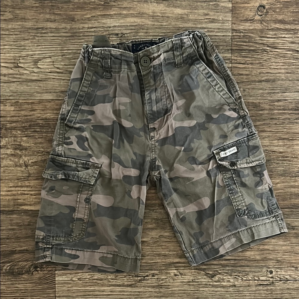 Lucky Brand Camo Tactical Cargo Shorts